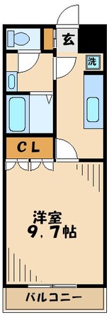 ハイツ・コスモスの物件間取画像